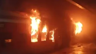 Tatanagar–Ernakulam Express fire: One killed after blaze in two coaches in Andhra Pradesh