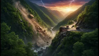 Landslides Make Last-Minute Getaways Riskier Now