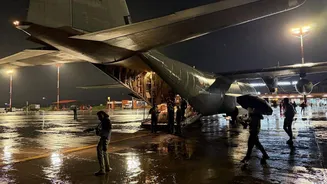 India sends 68.5 tons of relief material to Nepal