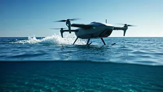 Avataar: India's Groundbreaking Amphibious Drone Mastering Air and Underwater Missions