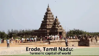 Why Erode in Tamil Nadu is called turmeric capital of world and what makes it special
