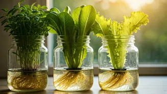 Try This Zero Waste Weekend Hobby: Hydroponic Glass Jar Upcycling