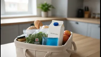 Check Seals, Dates And Temperature Before Unpacking A Quick-Commerce Basket