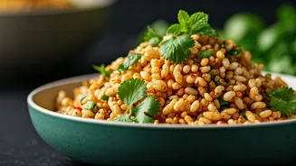 Crispy Rice Salad Blends Crunch, Freshness And Flavour