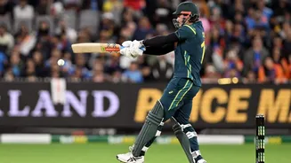 Marcus Stoinis slams his maiden T20I half-century against India: Stats