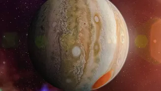 New camera captures show Jupiter's Great Red Spot storm shrinking and changing shape