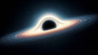 Astronomers Trace Cold Gas Cavity To Black Hole Activity