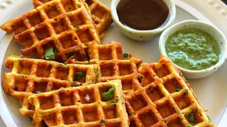 Gram flour waffles are a favorite breakfast pick: Here's why