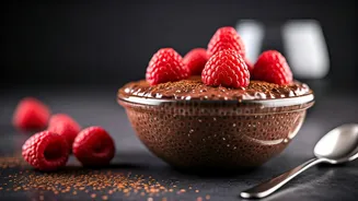 This Chocolate Chia Dessert Needs Just A Few Ingredients