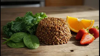 Iron Absorption Hack: Pair Lentils And Greens With Vitamin C Sources