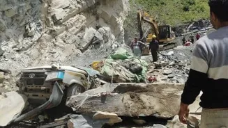 Kahu-du Nala landslide buries taxi in Lahaul-Spiti, 13 dead
