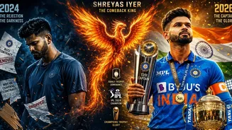 Shreyas Iyer's Journey from Setback to Zenith in Team India: A Transformative Tale of 28 Months