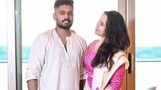 Sanju Samson’s Wife Shares Cryptic Message After Low Score in IND vs NZ 5th T20I