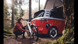 Nova bicicleta elétrica da Volkswagen avisa sua família se você sofrer um acidente