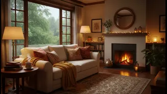 Cosy Rainy Homes Should Feel Warm, Not Heavy, Wet Or Closed