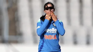 India's Vaishnavi Sharma takes her maiden WODI fifer: Stats
