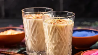 How To Upgrade Festive Celebration Hospitality By Serving Homemade Natural Spiced Badam-Milk Refreshers Today