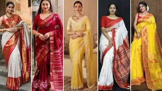 Durga Puja 2026: Stunning Bengali sarees to try