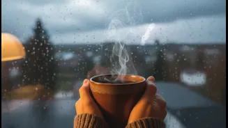 A Hot Drink Becomes A Ritual When Weather Changes The Pace Outside