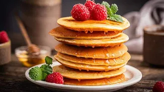 Love pancakes? Try this sesame seed twist