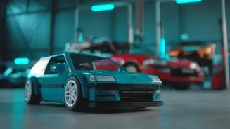 This Hot Wheels kit brings 1990s Honda Civic to life