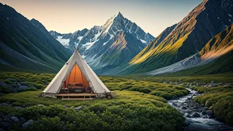 Escape Rising Temperatures Via Secluded High Altitude Eco Camps