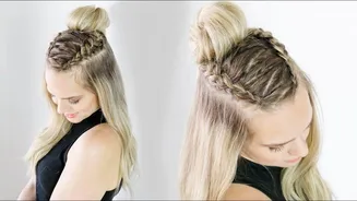 Have to attend a party? Try these zigzag hairstyles