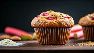Delightful Rhubarb Muffins: A Gluten-Free & Paleo Treat for Your Kitchen