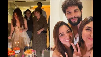 Inside Tamannaah Bhatia’s Birthday Celebration With Mrunal Thakur, Siddhant Chaturvedi, Pragya Kapoor | PICS