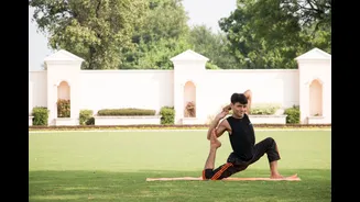 PM Modi led 12th Yoga Day from Kolkata's Red Road — thousands joined the morning session