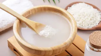 How to fix an upset stomach with rice water