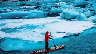 Paddleboarding Challenges The Core With Every Shift In Weight