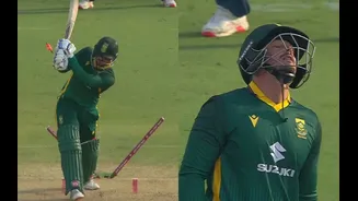 IND vs SA 2025: De Kock’s stumps sent flying as Prasidh Krishna sparks hosts’ comeback in series decider