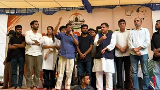 अरविंद केजरीवाल जंतर-मंतर पहुंचे, बोले- मोदी जी के बच्चे नहीं इसलिए बच्चों का दर्द नहीं समझते