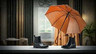 Stay Presentable Despite Heavy Showers