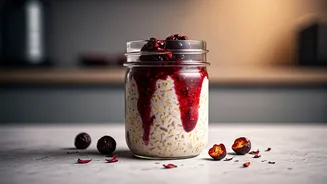 Tangy Kokum Syrup Changes The Overnight Oats Game Entirely