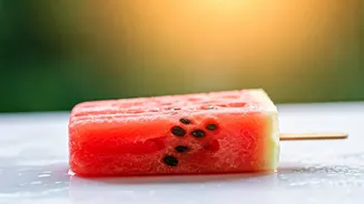 The Lazy 1 Ingredient Watermelon Popsicle Sweeping Social Media
