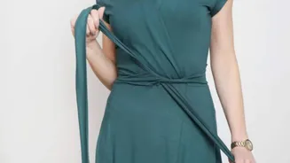 How to pair shackets with wrap dresses