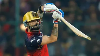 Virat Kohli slams his 6th fifty against Sunrisers Hyderabad: Stats