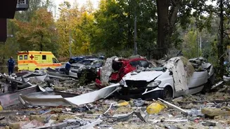 Russian strikes in Ukraine kill 4, prompt Kyiv power cuts