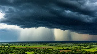 IMD Alerts Central Maharashtra As Active Trough Triggers Downpours