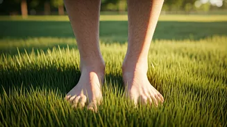 Beat Corporate Fatigue With Barefoot Grass Walking Intervals