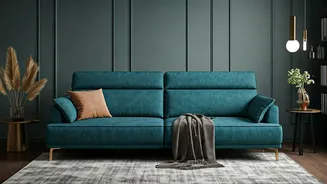 Convertible Sofas Combine Elegant High End Styling With Smart Space Mechanics