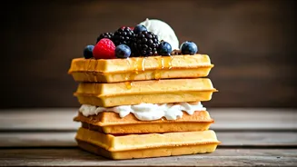 Golden Waffle Delights: A Craveable Guide