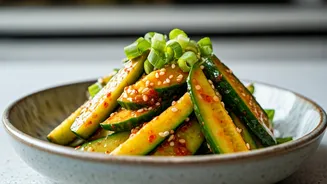 Korean-Inspired Cucumbers Deliver Crunch In Every Bite
