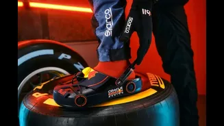 Nova Crocs da Red Bull é sandália com visual dos carros de Fórmula 1 e tiragem limitada