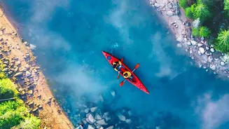 Monsoon Kayaking In Meghalaya: How To Safely Handle Rapid Volume Changes In Narrow Canyons