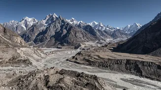 A Himalayan Collapse Sent Water and Sediment Racing Through Valleys