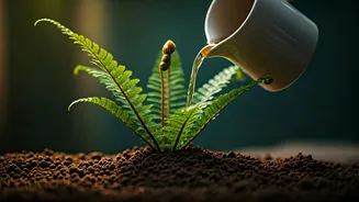 Why Plant Experts Water Prize Ferns With Cool Green Tea