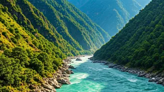 Uttarakhand’s River Valley Looks Unreal In June